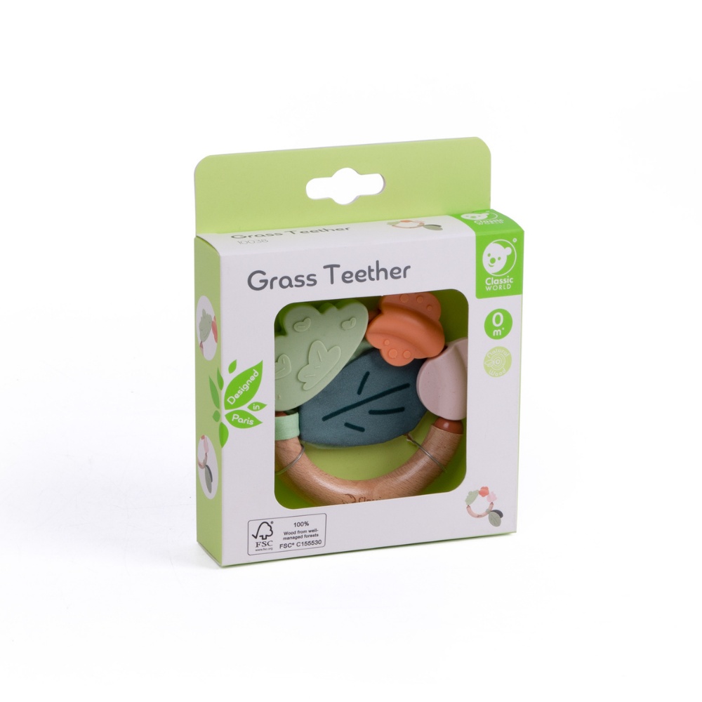 Classic World - Grass Sensory Baby Teether - Image 7
