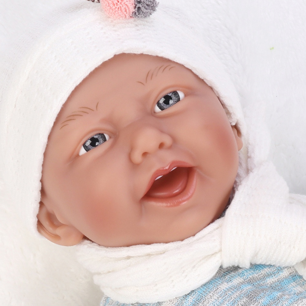 Baby Doll with 12 Sounds, Vinyl Body, Clothing & Accessories - 40cm - Image 3