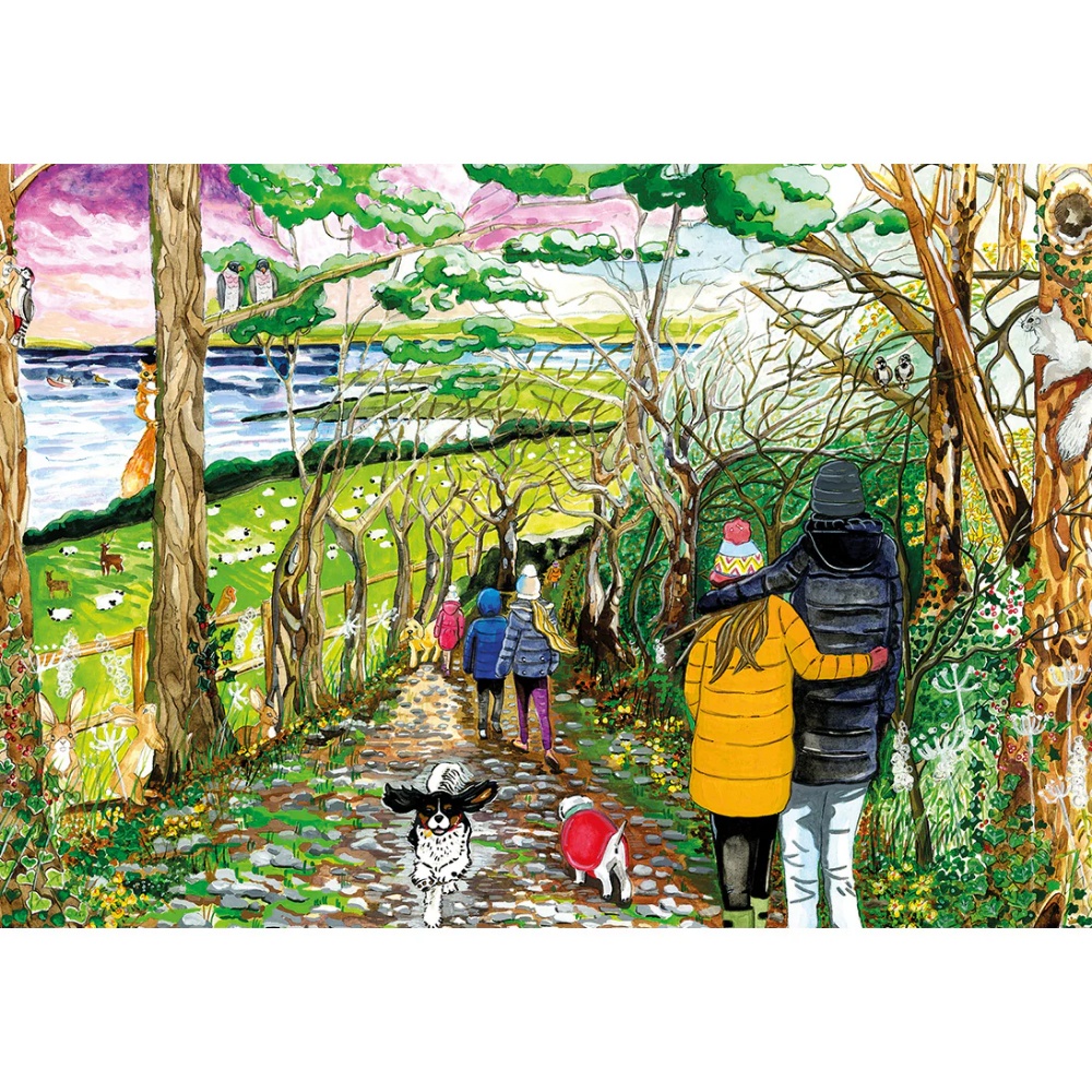 Gibsons - A Dog's Life - 4 x 500 Piece Jigsaw Puzzles - Image 2