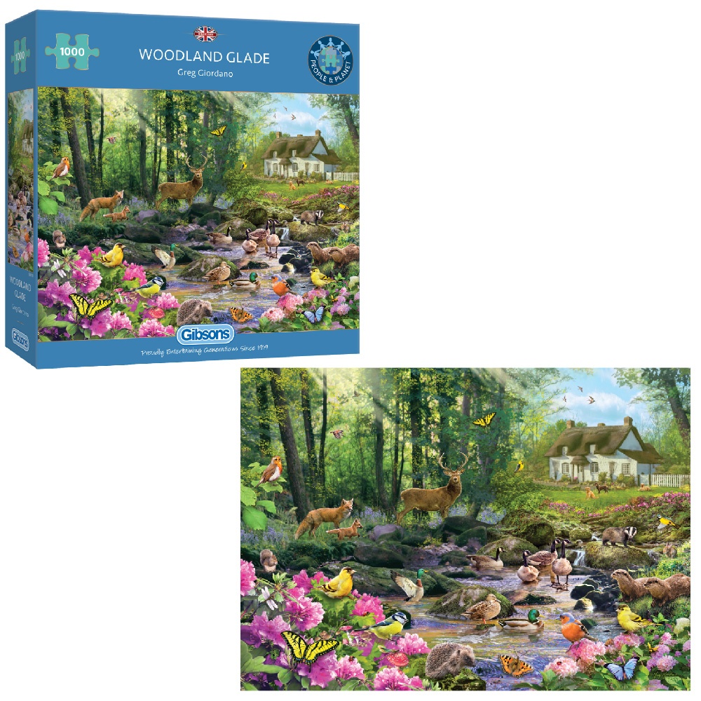 Gibsons - Woodland Glade - 1000 Piece Jigsaw Puzzle - Image 5