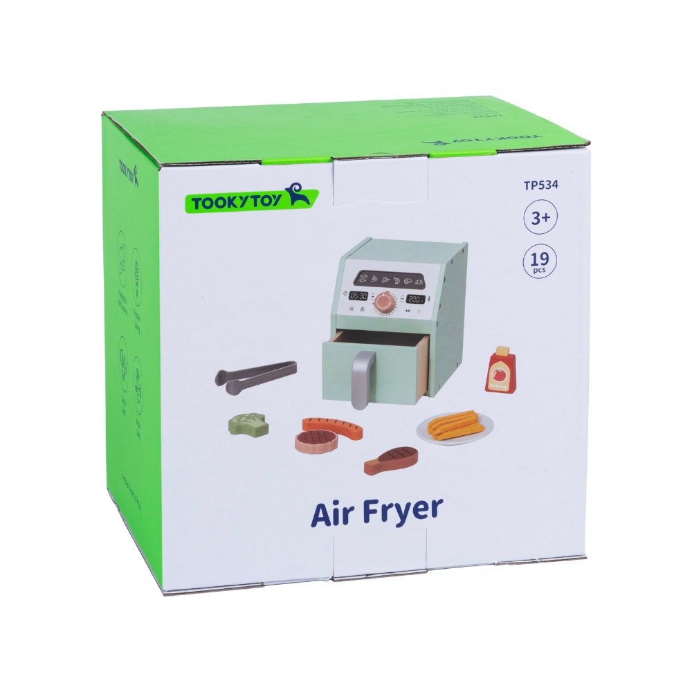 TookyToy - Pretend Play Air Fryer Toy Set - Image 6