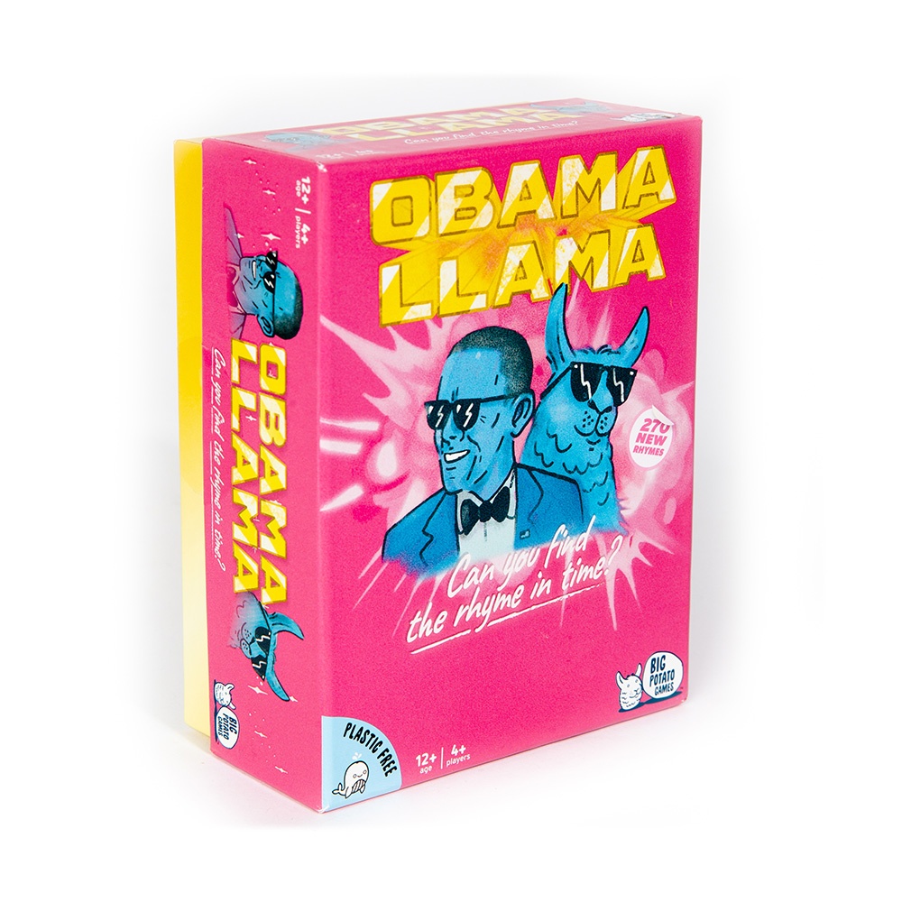 Big Potato Games - Obama Llama Travel Size - The Rhyming Charades Party Game - 4-20 Players - Image 8