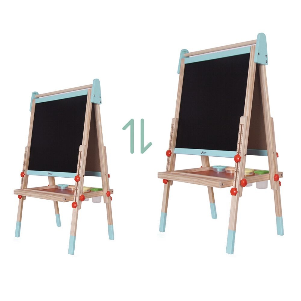 Classic World - Multi-Functional Art Easel & Blackboard - 54 x 45 x 113cm - Image 3