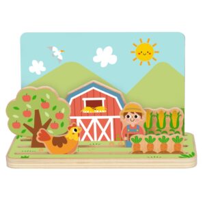 hi Pando - Pretend & Play - Wooden Space & Distance Learning Game - 22pcs
