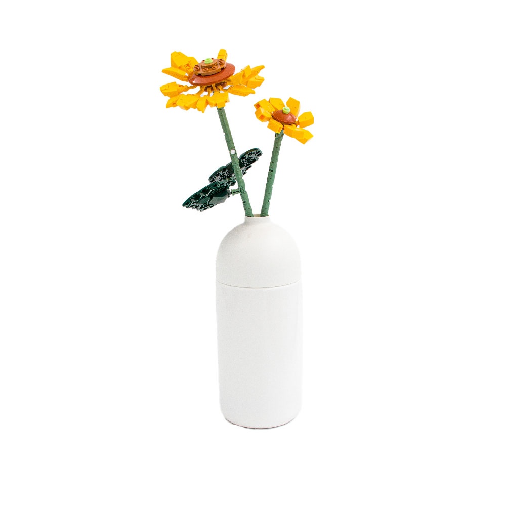 Sluban Building Set: Pleyerid - Flowers - Sunflower - 251pcs - Image 3