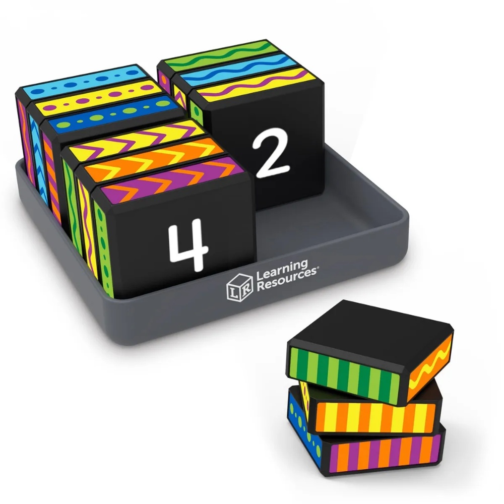 Learning Resources - Brainometry™ Cubed Shape & Fidget Kids Travel Puzzle Game - Image 9