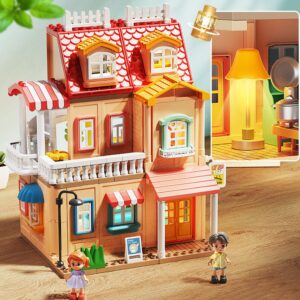 Feelo - Genius Architect Villa - Building Block Set - 246 Pieces-**
