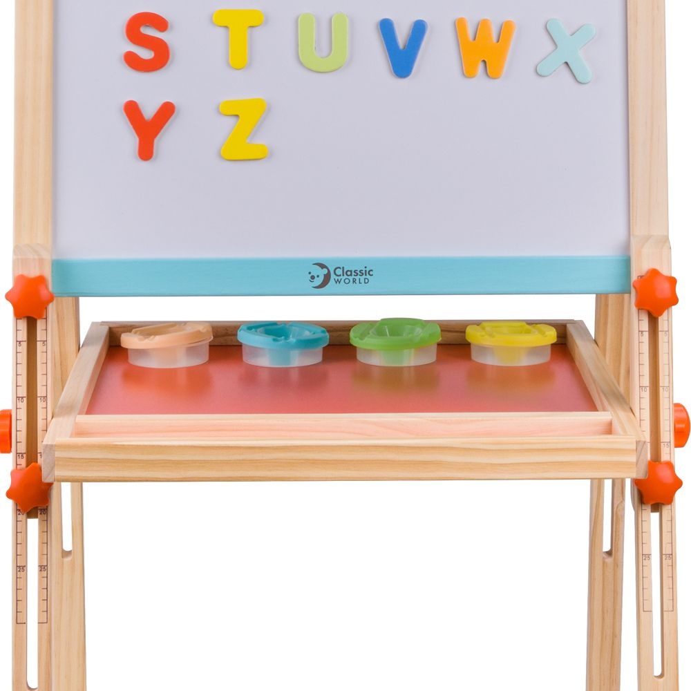 Classic World - Multi-Functional Art Easel & Blackboard - 54 x 45 x 113cm - Image 5