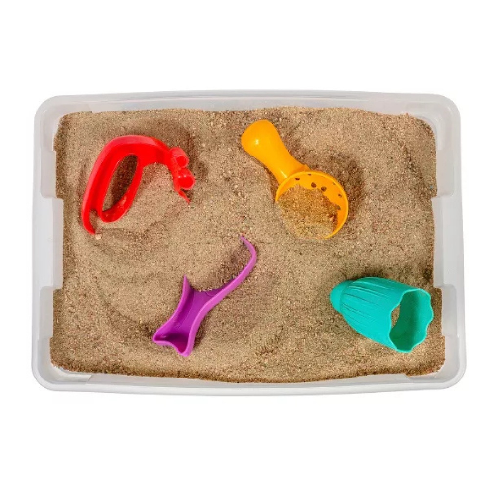 EDX Education - Sensory Sand & Water Play Scoops - 4 Colours - 12pcs - Image 4