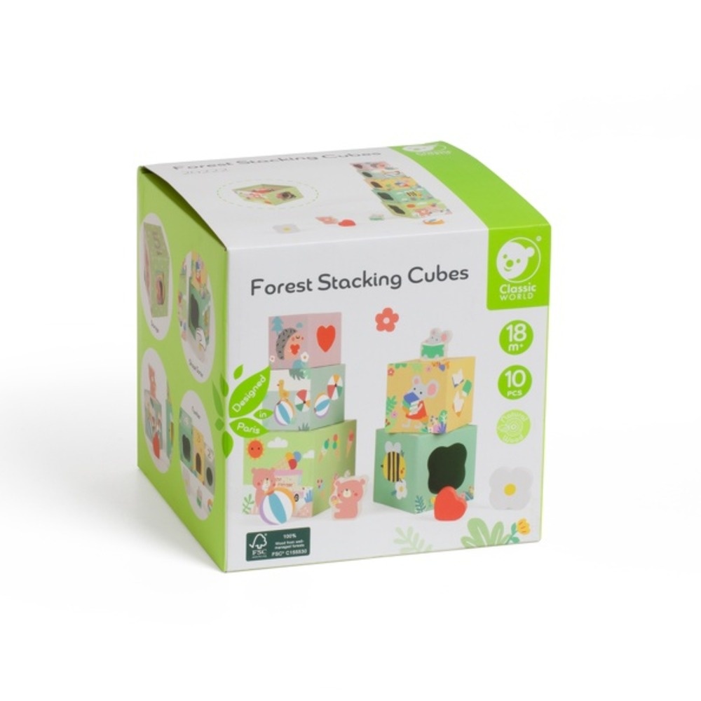 Classic World - Forest Stacking Cubes - Image 9