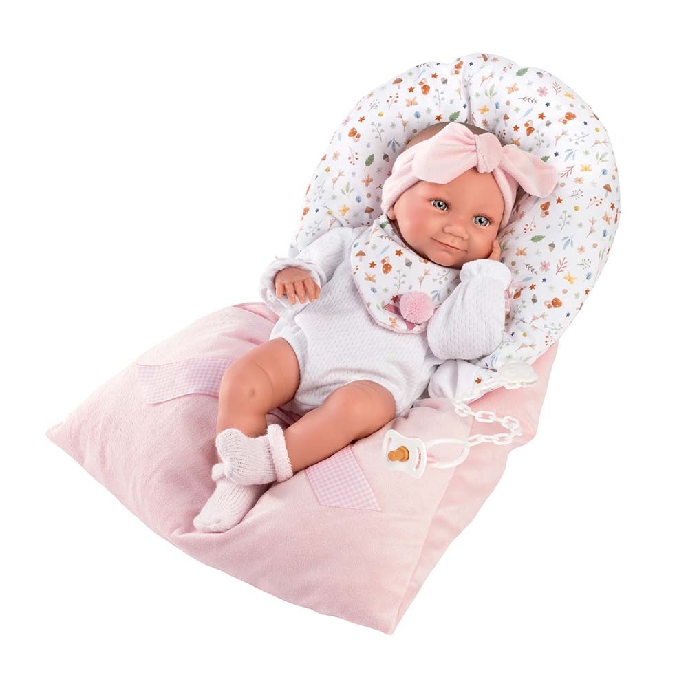 Llorens - Anatomically Correct Baby Girl Doll with Clothing & Accessories: Tina - 40cm - Image 2