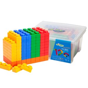 Greenbean - Jumbo Soft Blocks - Mixed - 126pcs - Storage Bin -**