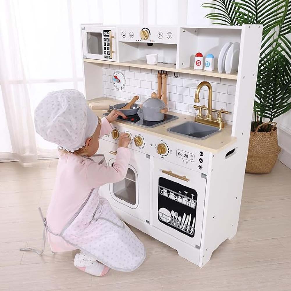 TookyToy - Pretend Play Wooden Kitchen Set - Image 3