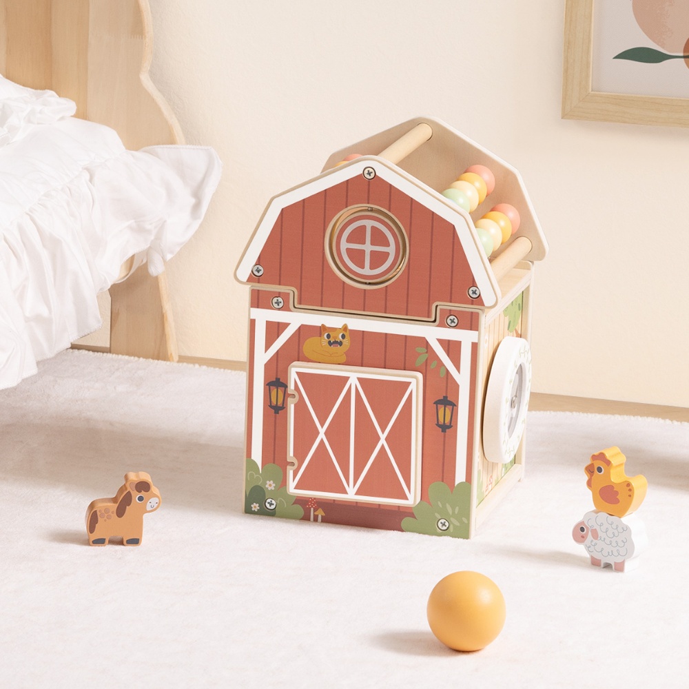TookyToy - Farmyard Play Cube Activity Toy - Image 4