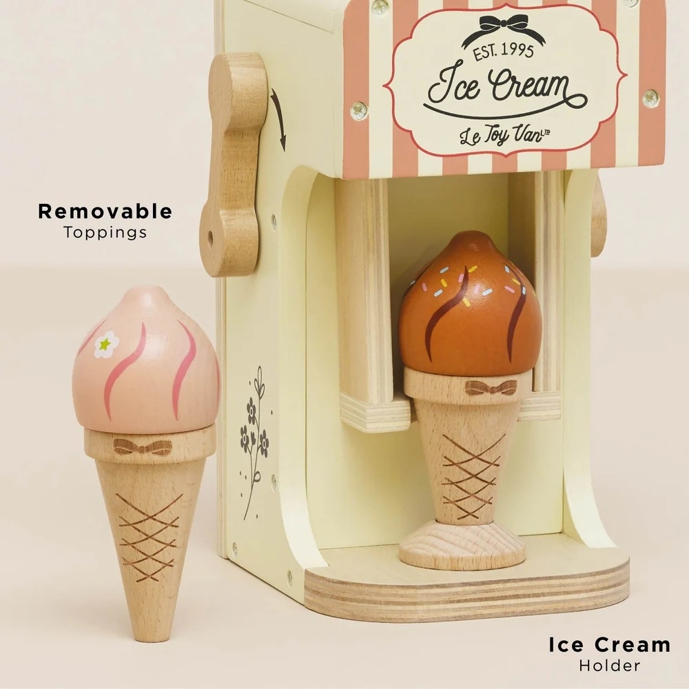 Le Toy Van - Ice Cream Machine & Play Food Cones - Image 5
