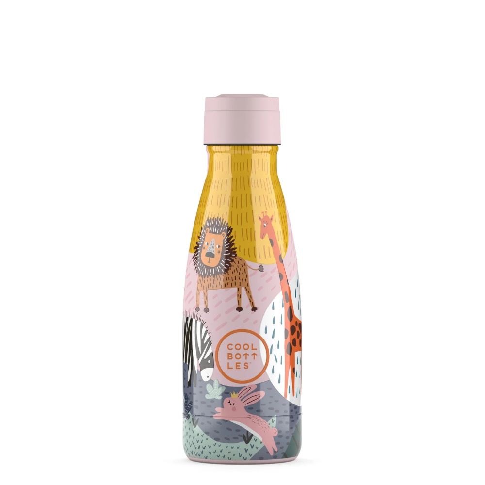 Cool Bottles - Kids Triple-Insulated Water Bottle - Savannah Kingdom 260ml - Image 3