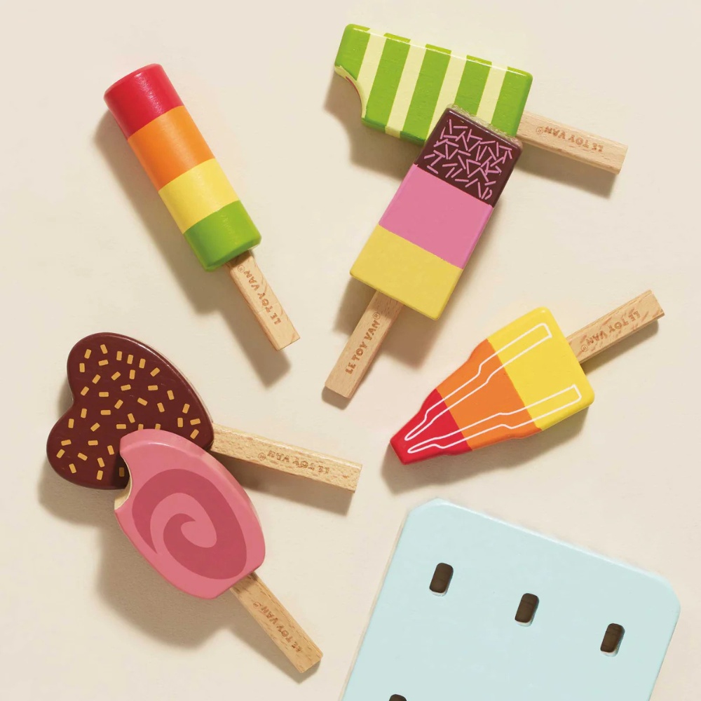 Le Toy Van - Wooden Ice Lollies Popsicles - 7pcs - Image 3