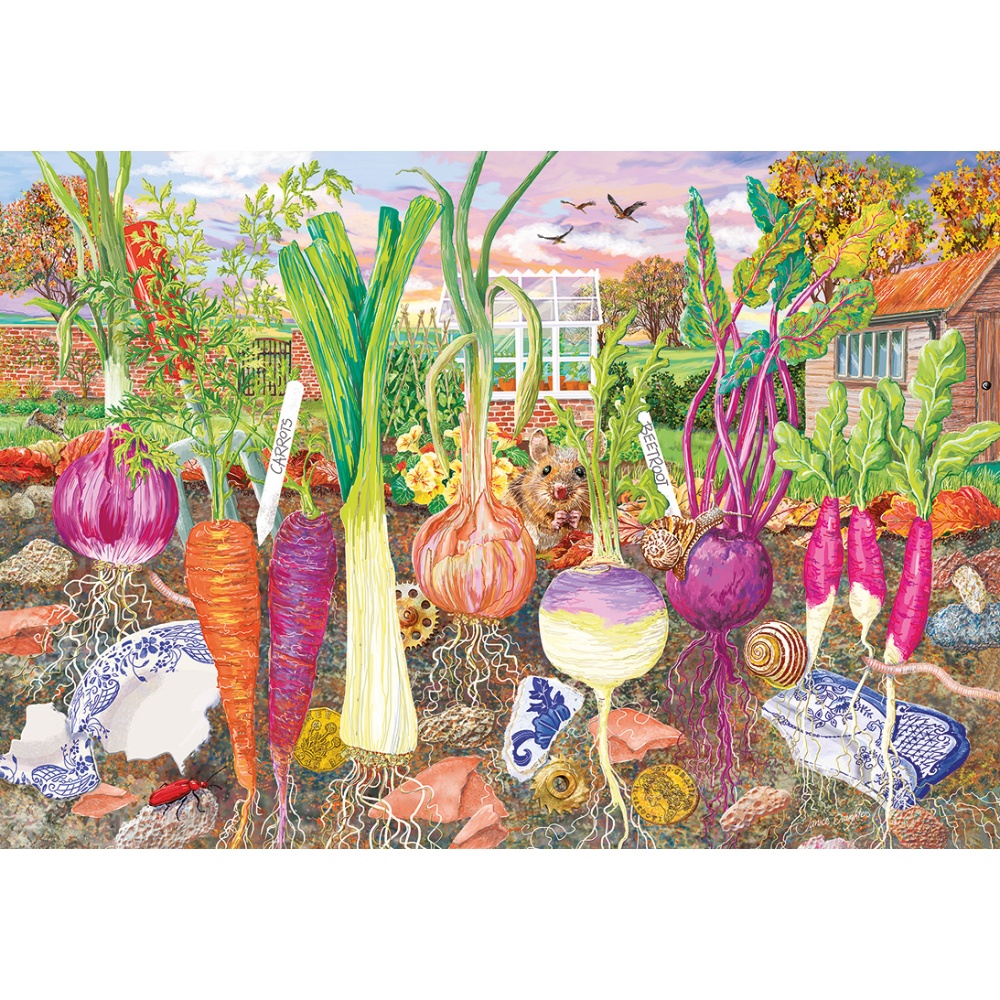 Gibsons - Roots & Shoots - 4 x 500 Piece Jigsaw Puzzles - Image 2