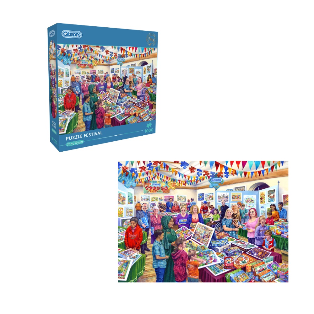 Gibsons - Puzzle Festival - 1000 Piece Jigsaw Puzzle - Image 5