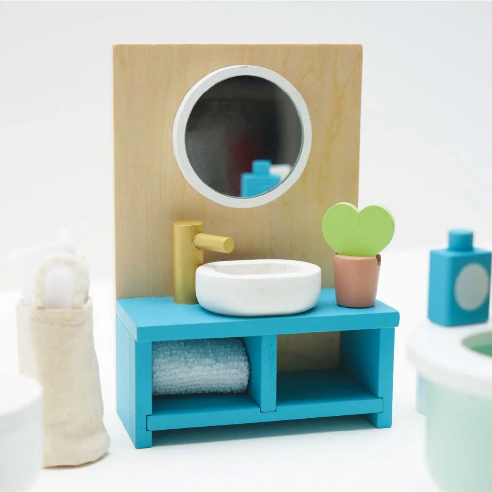 Le Toy Van - Dolls House Furniture: Bathroom - 19pcs - Image 5