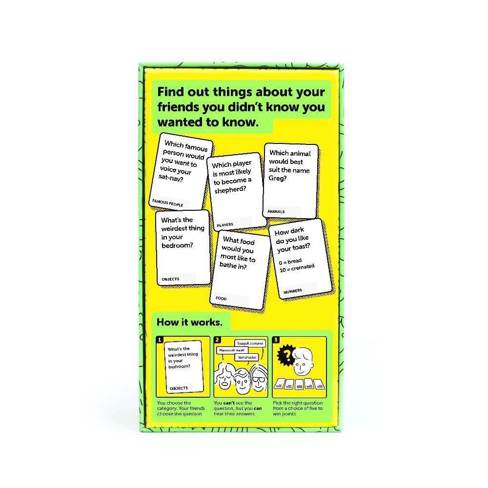 Big Potato Games - Dumb Questions To Ask Your Friends - Party Card Game - 3-8 Players - Image 9