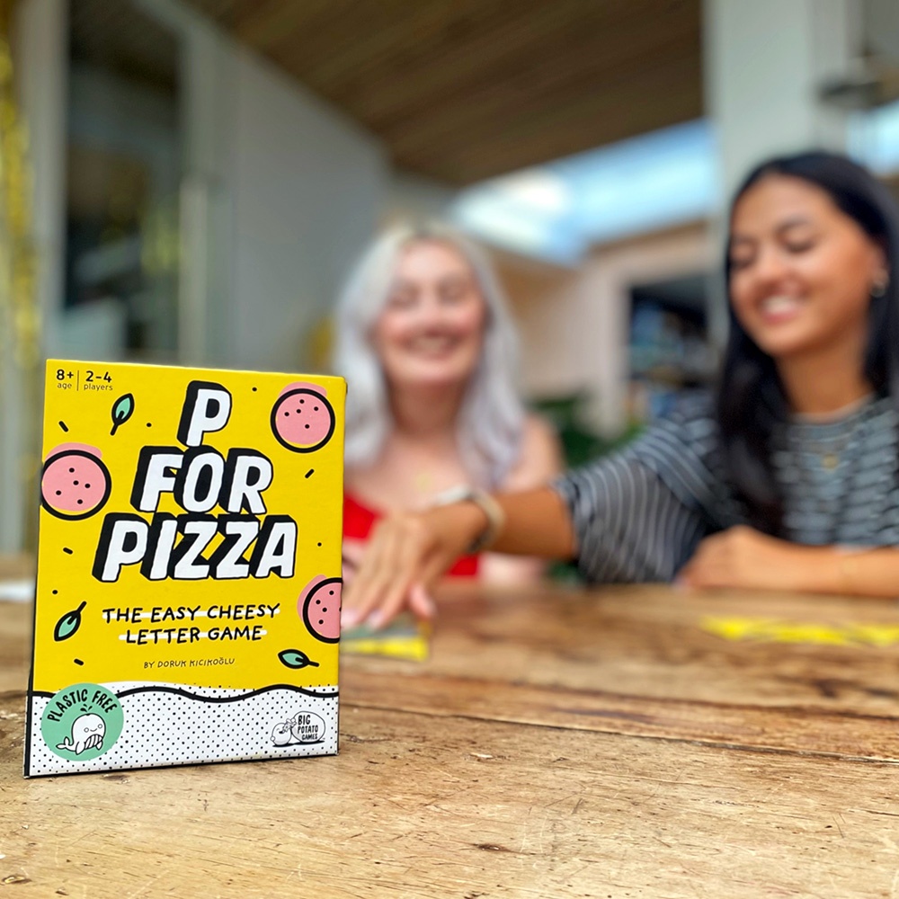 Big Potato Games - P For Pizza - Family Card Game - 2-4 Players - Image 3