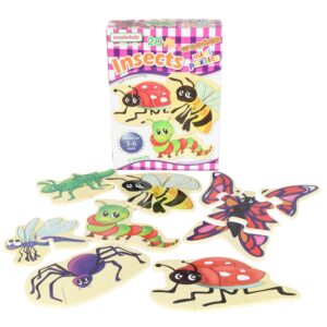 Masterkidz - Mini Puzzles - Insects - 20pcs