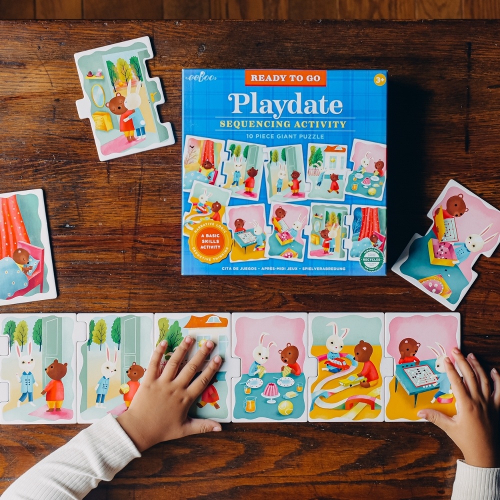 eeBoo - Sequencing Activity Puzzle for Kids - Playdate - Image 2