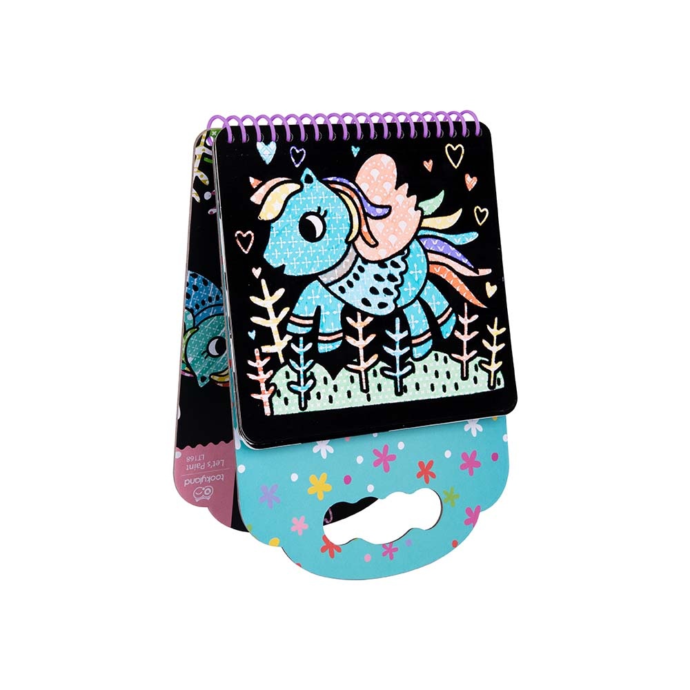 TookyToy - Velvet Coloring Kit - Unicorn - Image 3
