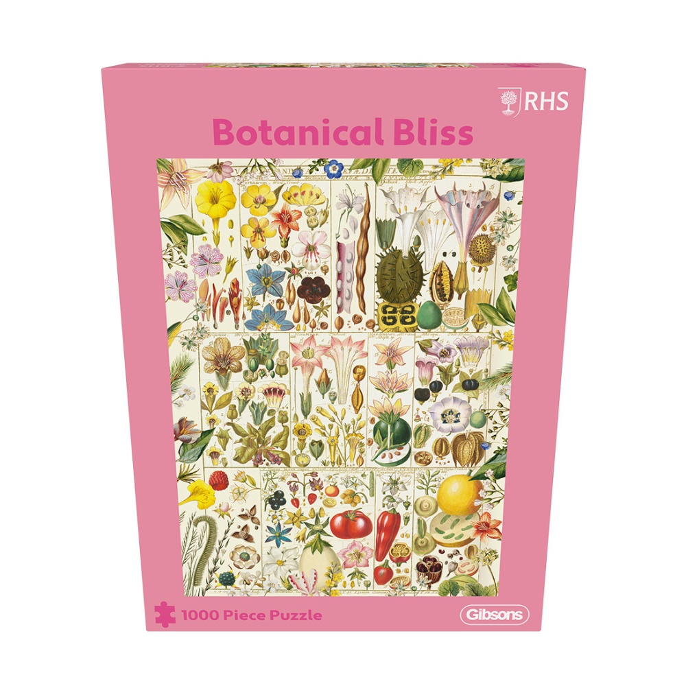 Gibsons - RHS: Botanical Bliss - 1000 Piece Jigsaw Puzzle - Image 4