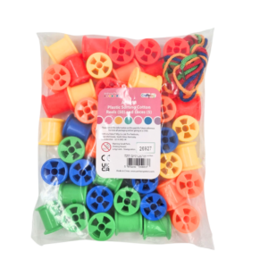 Anthony Peters - Plastic Sorting Cotton Reels And Laces - 55pcs