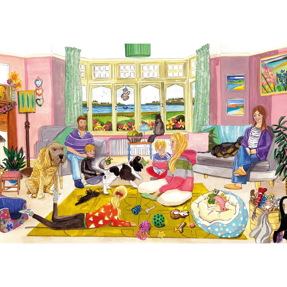 Gibsons - A Dog's Life - 4 x 500 Piece Jigsaw Puzzles - Image 4