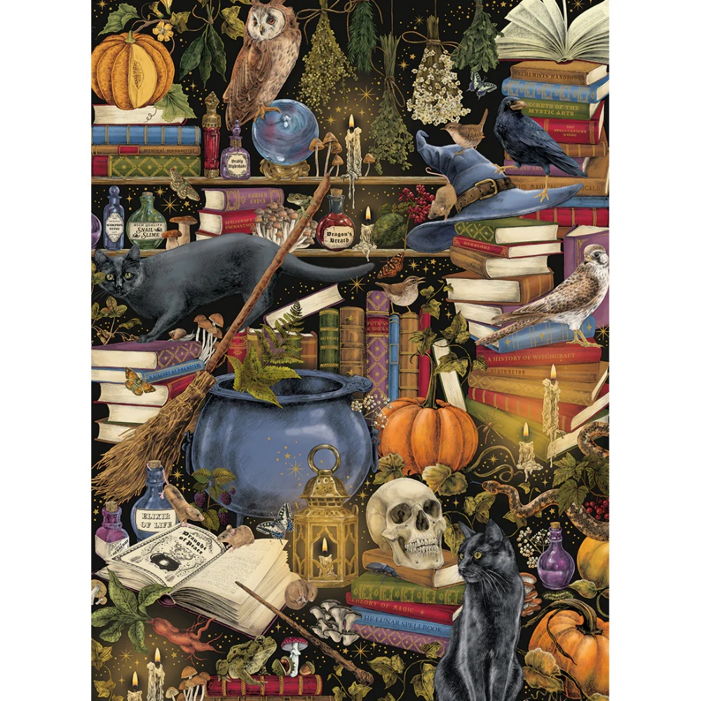 Gibsons - The Art File: Witchcraft - 1000 Piece Jigsaw Puzzle - Image 4