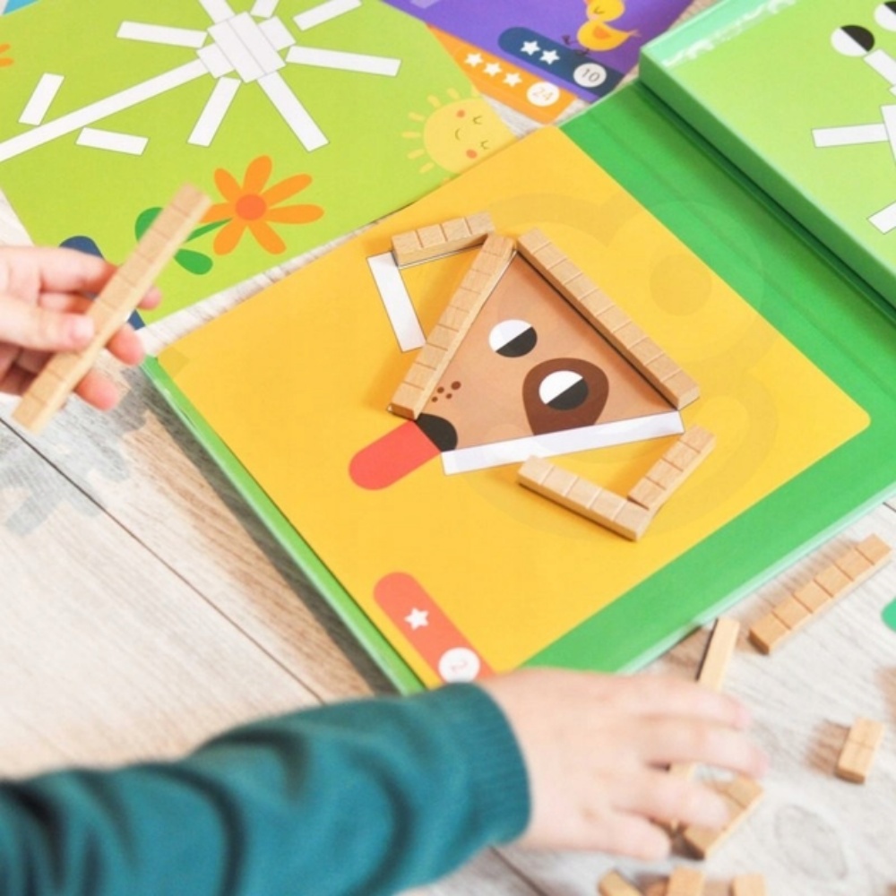 TookyToy - Creative Math Sticks: Patterning Activity Set - Image 4
