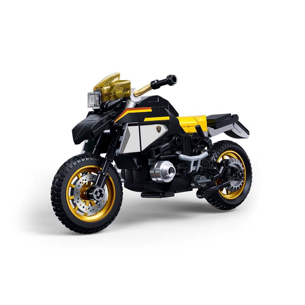Sluban Building Set: Model Bricks - R1250 MS Motorcycle - 200pcs - Image 2