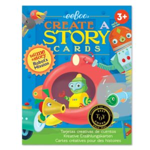 eeBoo - Tell Me a Story Cards - Robot Mission -**