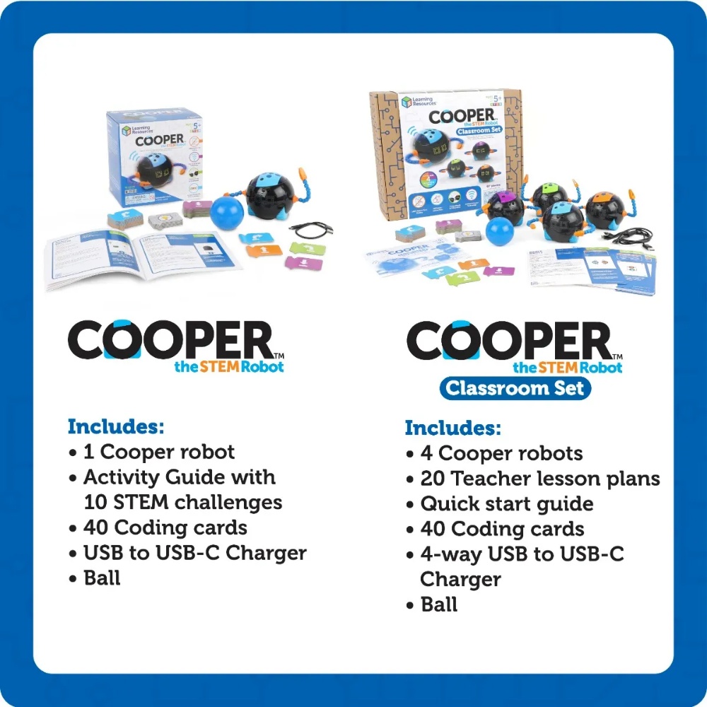 Learning Resources - Cooper™ The STEM & Coding Robot Activity Set - Image 9