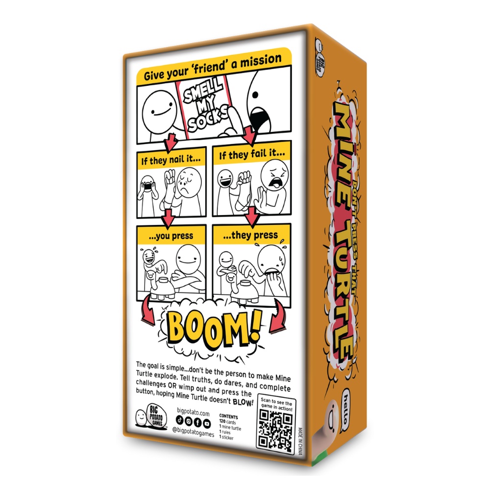 Big Potato Games - Mine Turtle: Truth or Dare Party Game - 2-6 Players - Image 8
