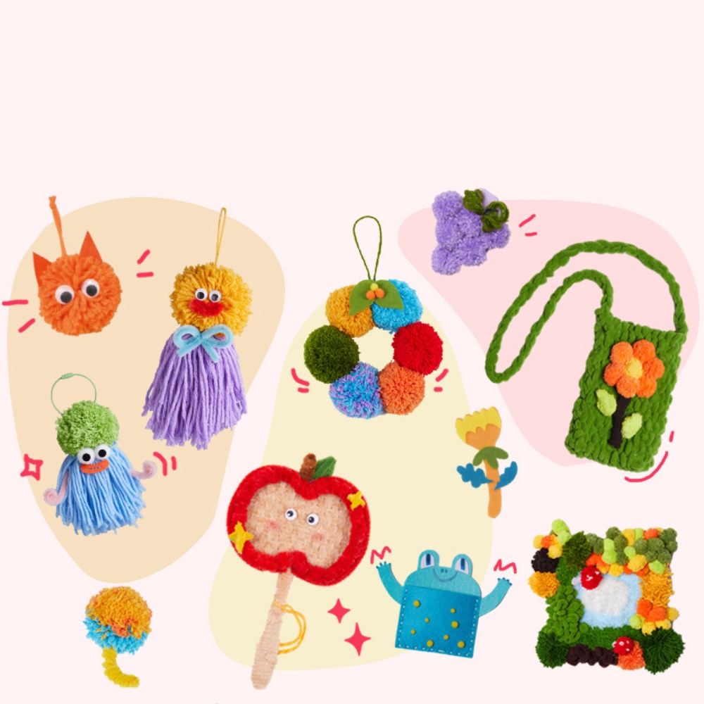Mideer - Arts & Crafts Box for Kids - DIY Craft Kit 180+ Pieces - Image 5