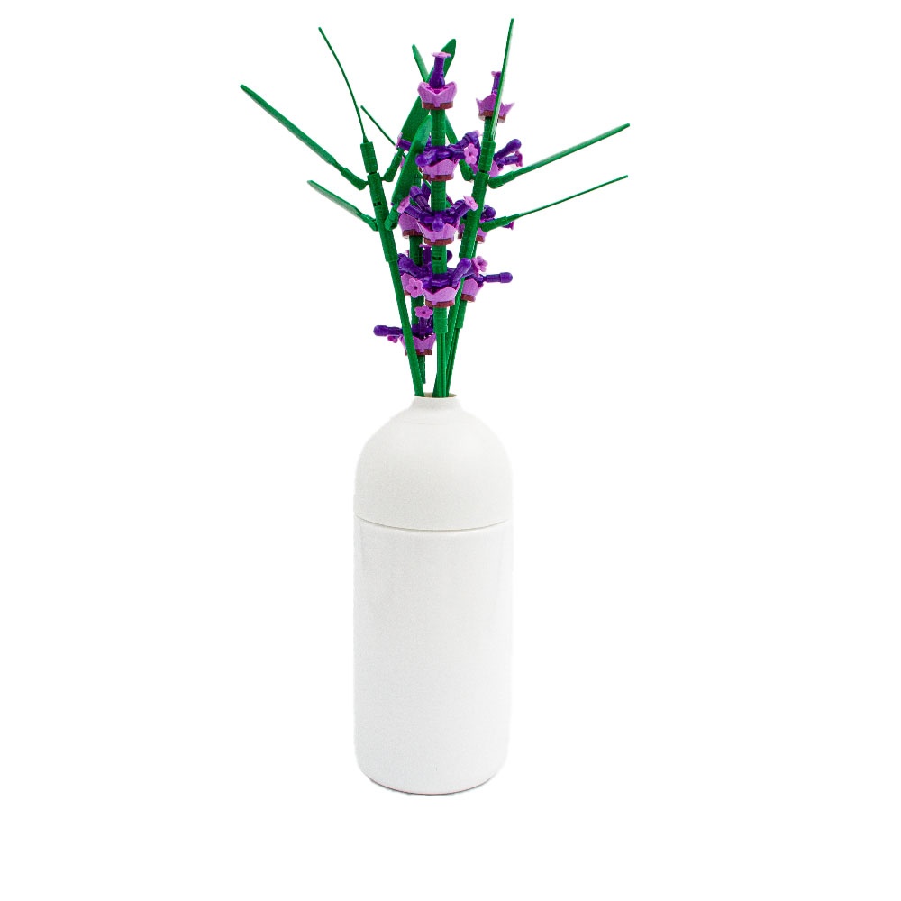 Sluban Building Set: Pleyerid - Flowers - Lavender - 258pcs - Image 3