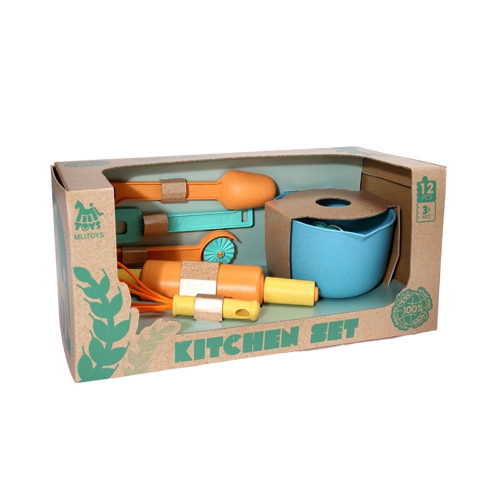 Mingli Toys - Pretend & Play - Baking Set - Eco-friendly - 12 Pieces - Image 4
