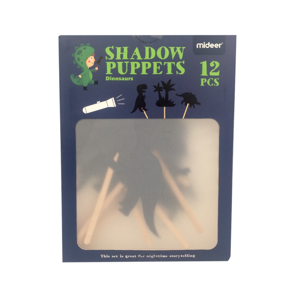 Mideer - Dinosaur Shadow Puppets Set - Image 3