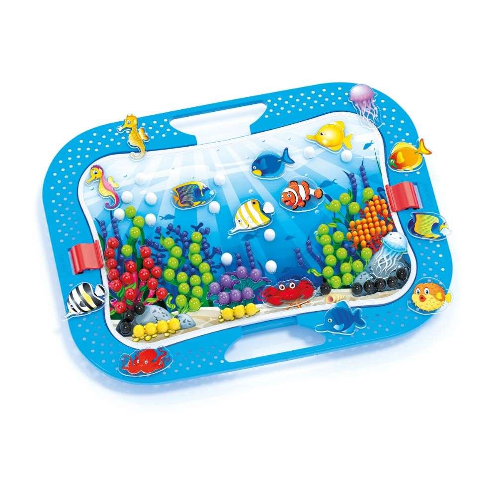 Quercetti - Fun Ocean & Pegs - Sea-Themed Peg Board Activity for Toddlers - Image 5
