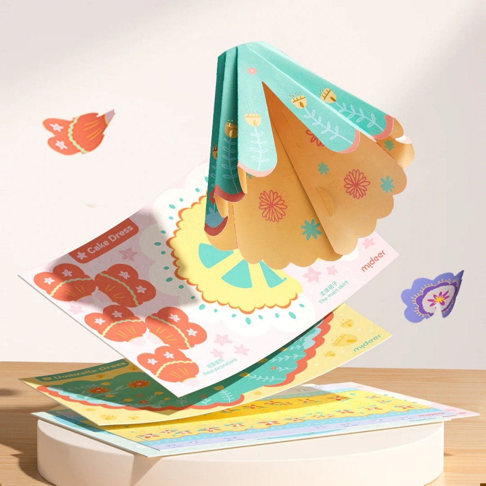 Mideer - Paper Craft Colouring Cards - My Fashion Showcase - Image 5