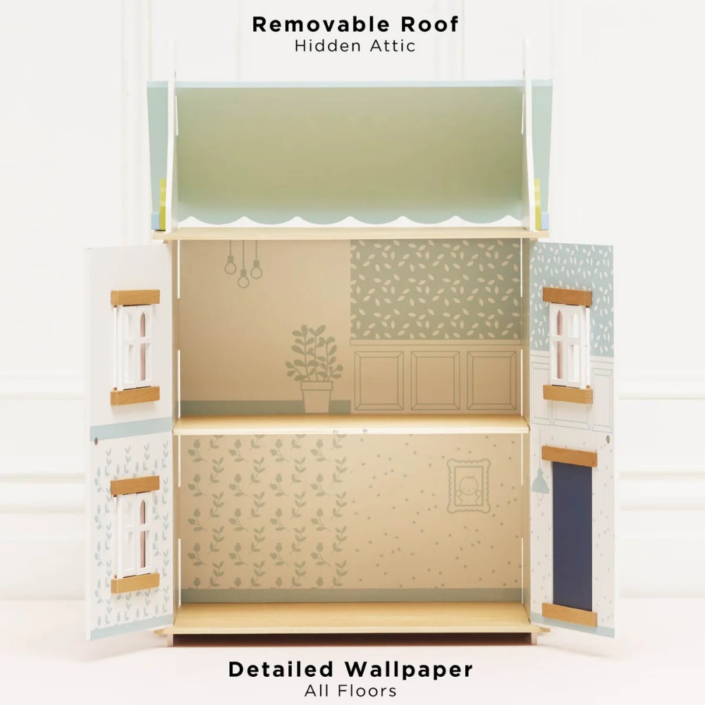 Le Toy Van - Bluebelle Wooden Dolls House - Image 3