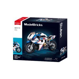 Sluban Building Set: Model Bricks - S1000MS Motorcycle - 242pcs