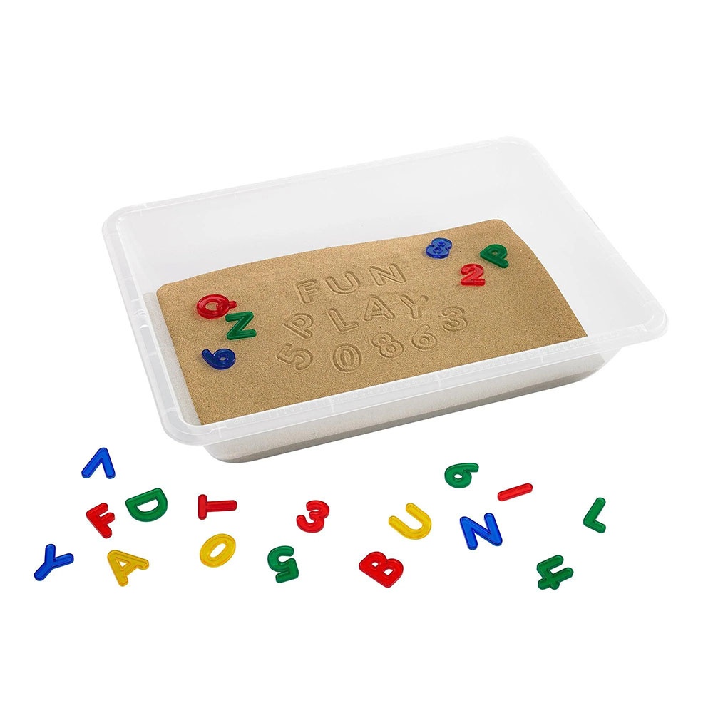 EDX Education - Sand & Water Sensory Tray - Translucent - 1 Piece - Image 2