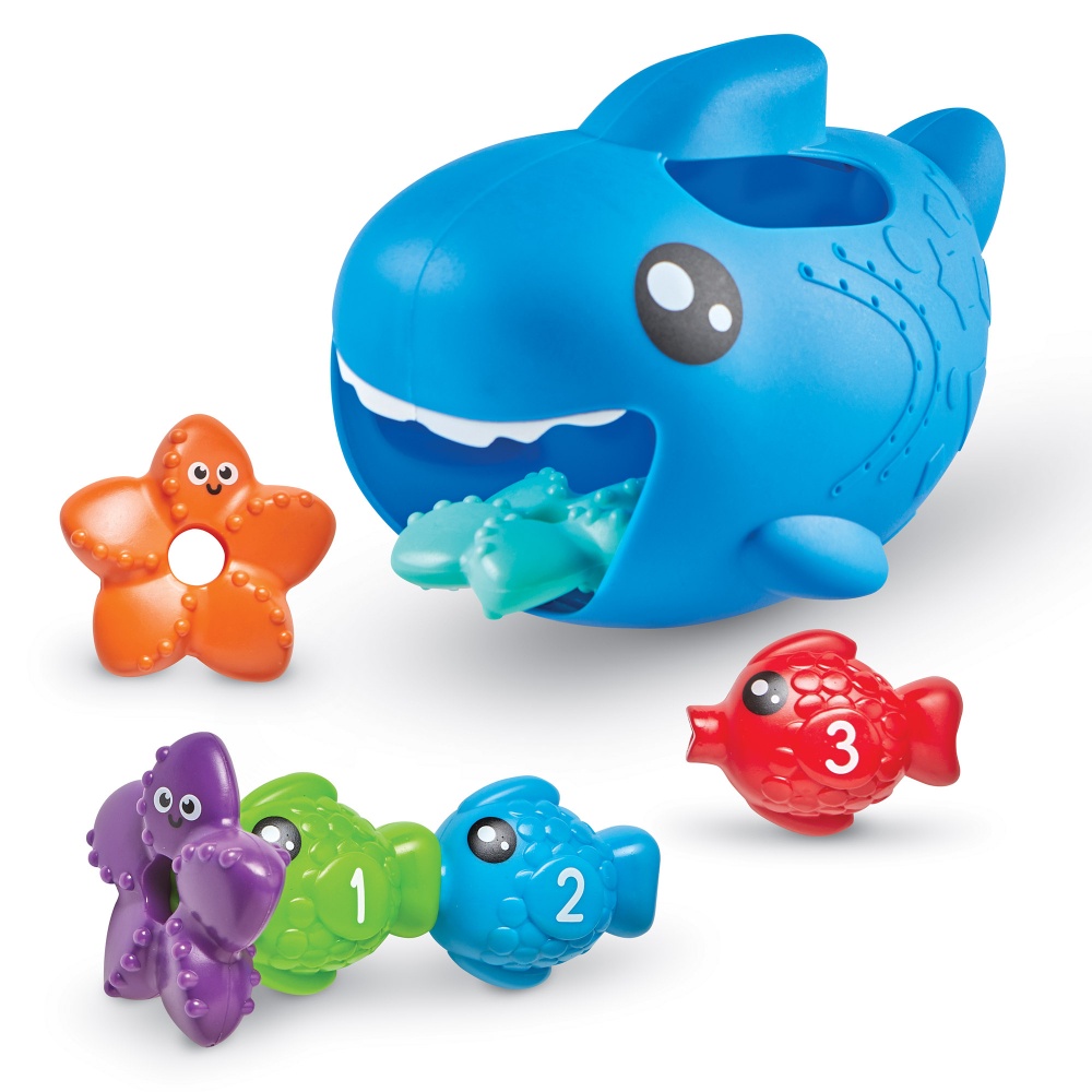 Learning Resources - Steve Scoop & Splash Shark™ Bath Toy Learning Set - Image 4