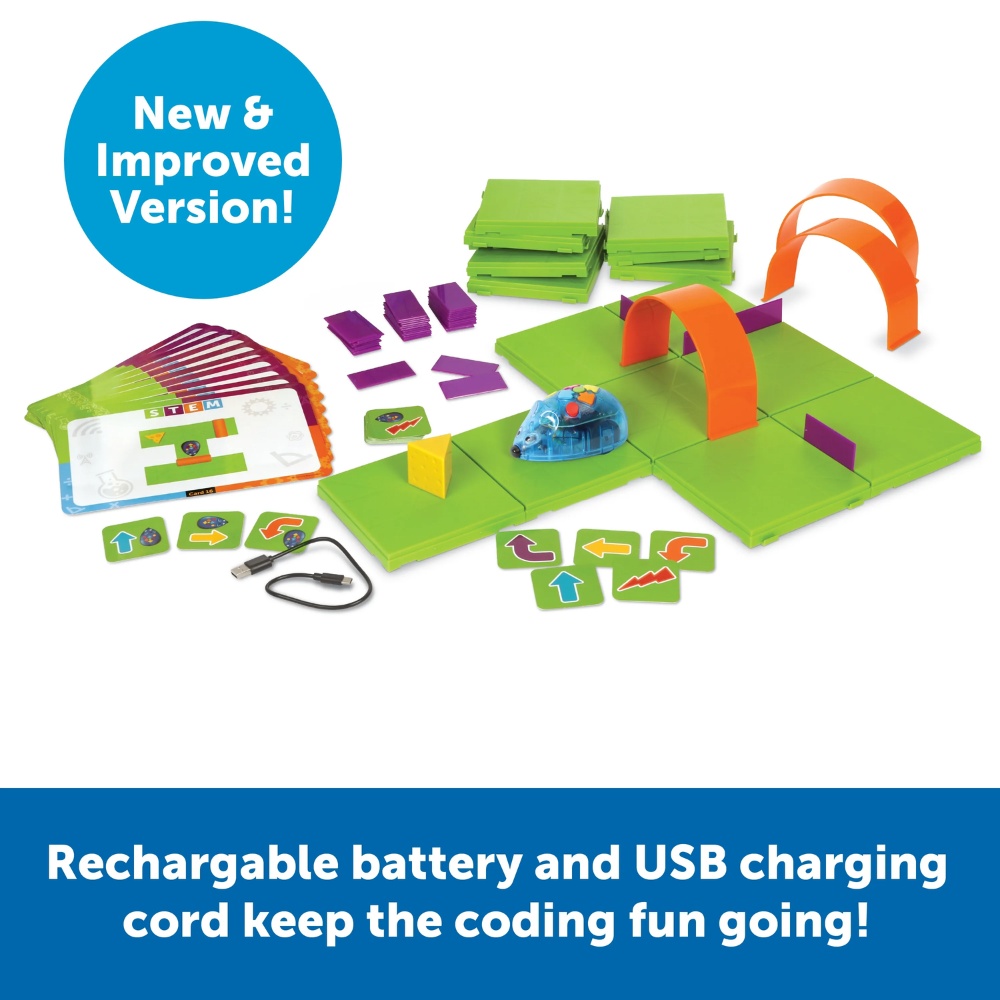 Learning Resources - Code & Go Mouse Activity Set - Rechargeable - 84 Pieces - Image 4