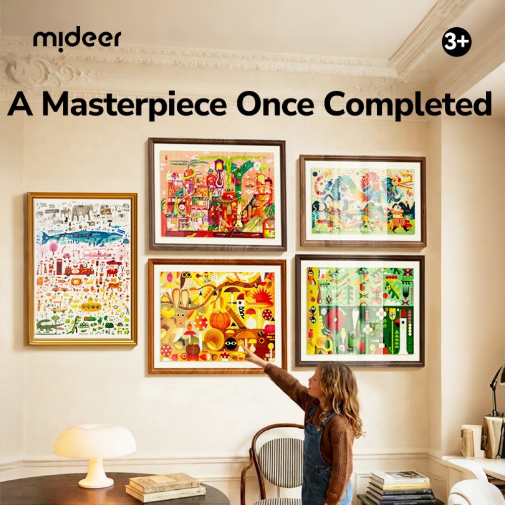 Mideer - Artist Puzzle: Autumn Whisper - 352 Piece Illustrated Seasonal Jigsaw for Kids - Image 3